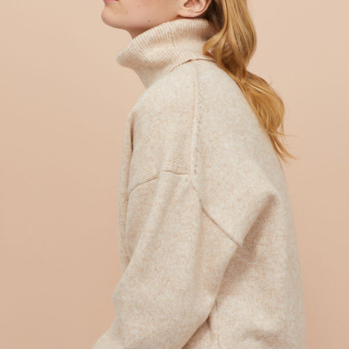 neutral sweater